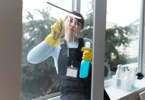 Nettoyage de vitres intérieures et extérieures à Fougeré